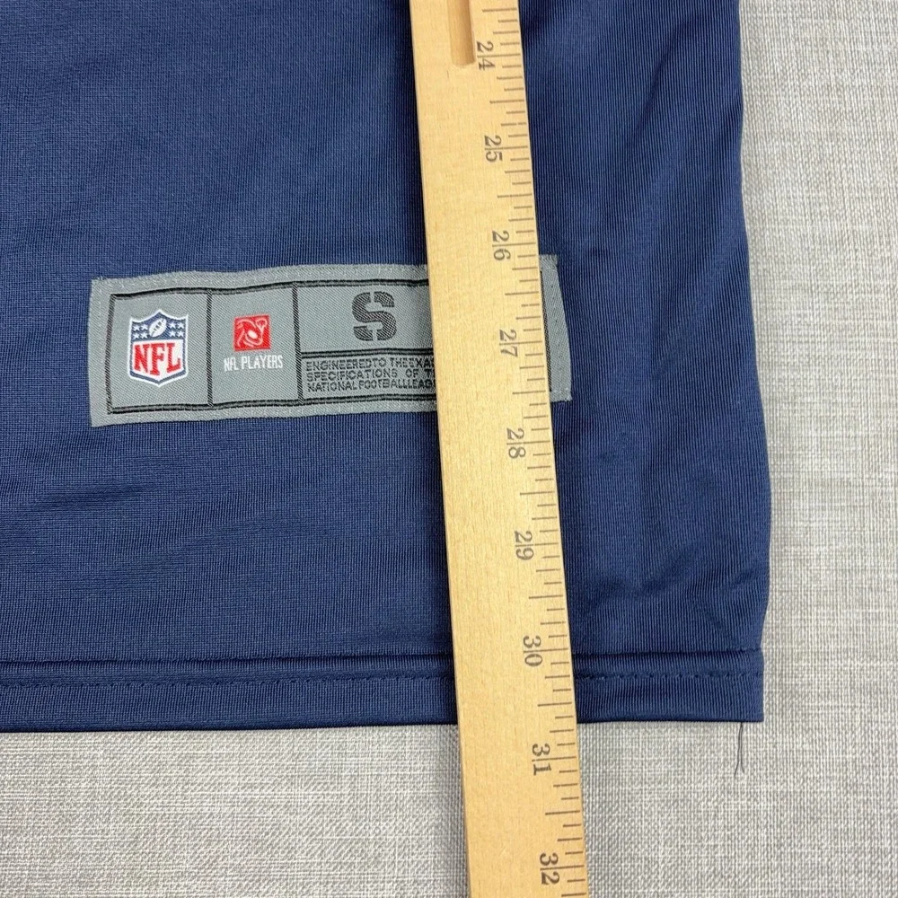 Mike Ditka Chicago Bears Jersey Mens Small Blue NFL Football Nike 89 On Field
